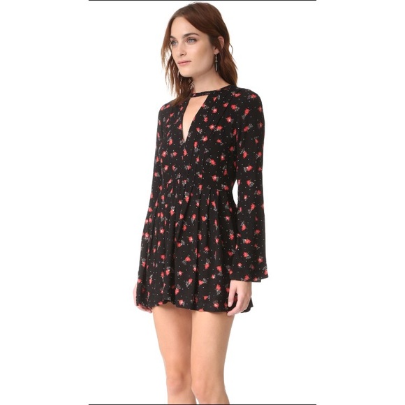 Free People Tegan mini dress. Holiday perfect - Picture 6 of 8